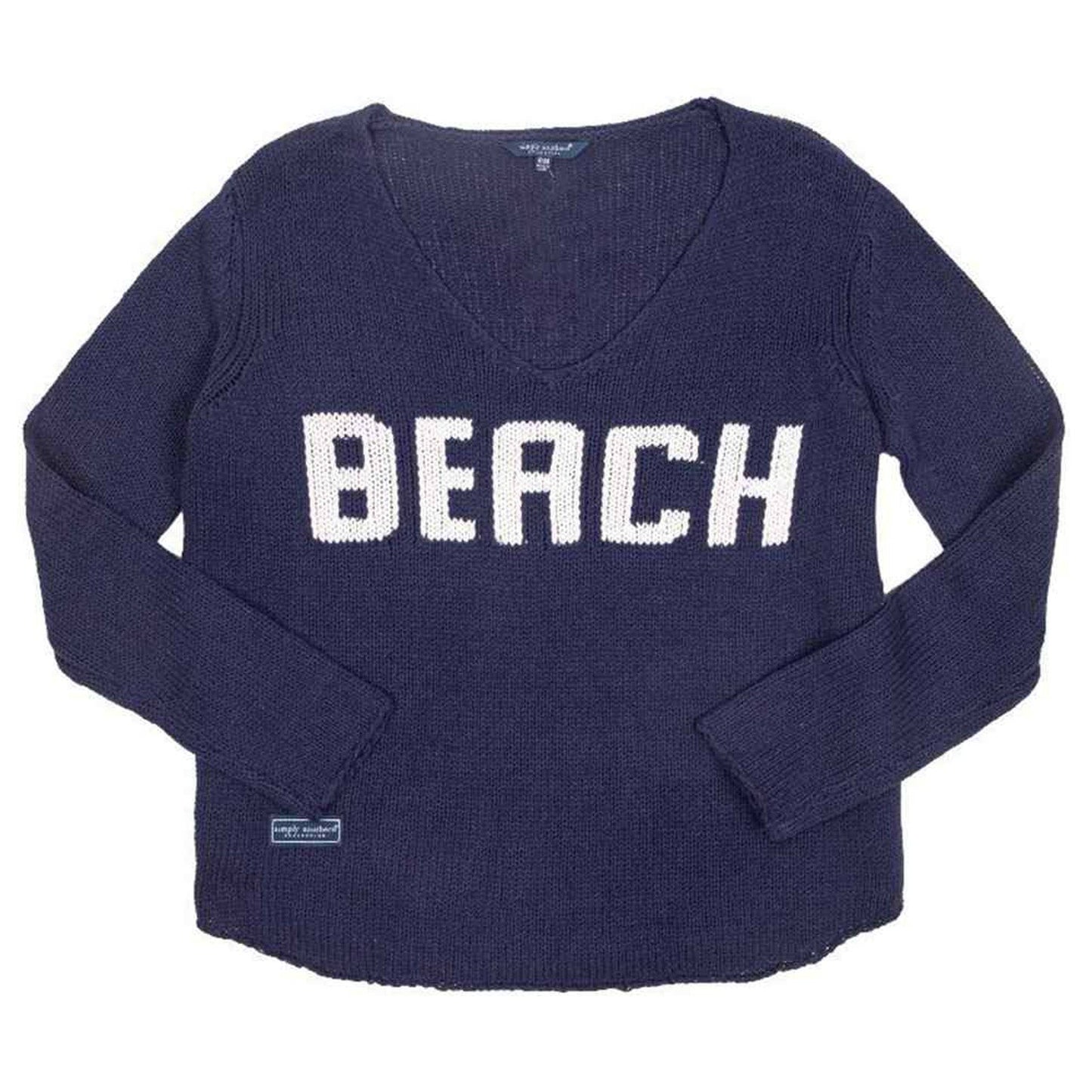 Simply Southern Everyday Beach Sweater for Women in Blue - Findlay Rowe Designs