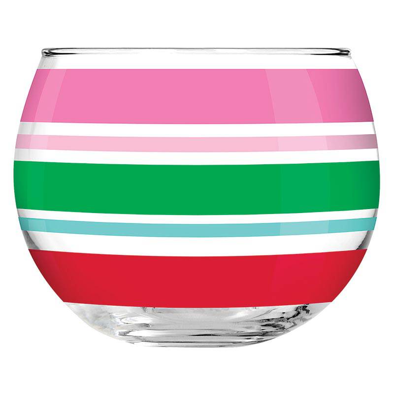 STRIPES ROLY POLY GLASS - Findlay Rowe Designs