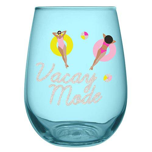 Wine Glass - Vacay Mode - Findlay Rowe Designs