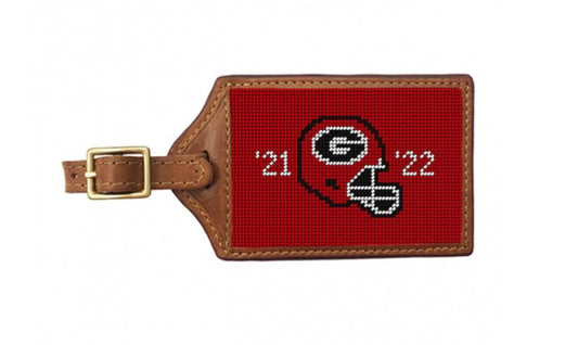 SMATHERS & BRANSON - RED UGA LUGGAGE TAG BACK TO BACK NATKONAL CHAMPIONSHIP - Findlay Rowe Designs