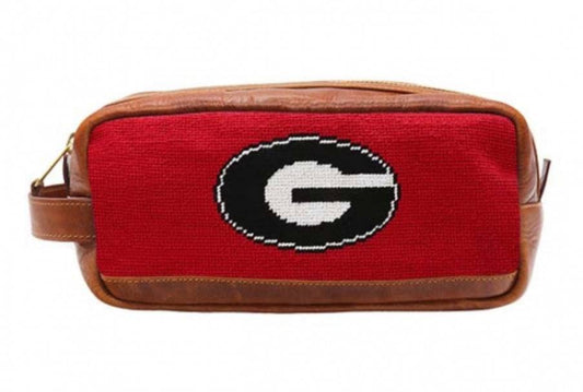 SMATHERS & BRANSON - UGA Needlepoint Toiletry Bag - Findlay Rowe Designs