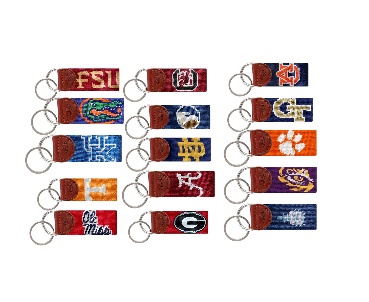 Smathers & Branson - Collegiate Key Fob - Findlay Rowe Designs