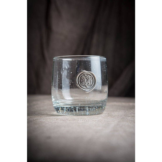 INITIAL DOUBLE OLD FASHIONED GLASS - Findlay Rowe Designs
