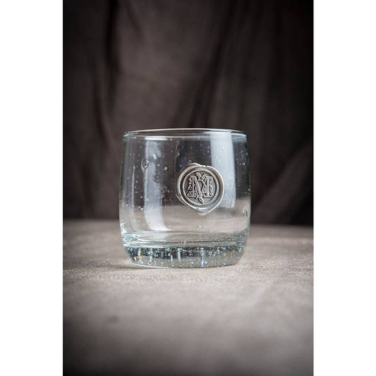 Double Old Fashioned Glass - Initial - Findlay Rowe Designs