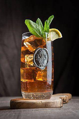 Ice Tea Glass - Initial - Findlay Rowe Designs