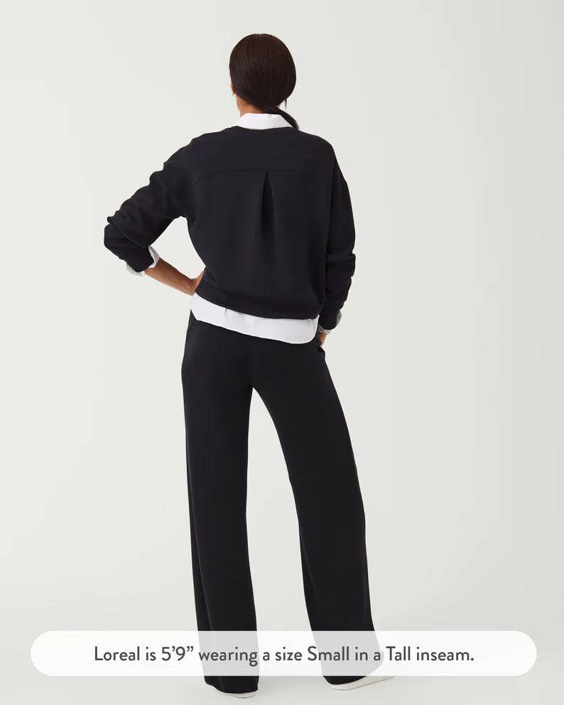 Spanx - AirEssentials Wide Leg Pant - Black - Findlay Rowe Designs
