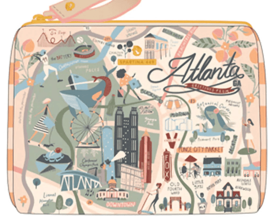 Spartina - Greetings from Atlanta Carry All Case - Findlay Rowe Designs