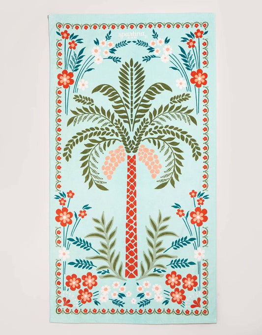 SPARTINA- Beach Towel Alljoy Landing Palm Tree - Findlay Rowe Designs
