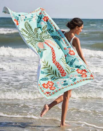SPARTINA- Beach Towel Alljoy Landing Palm Tree - Findlay Rowe Designs