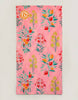 Spartina - Beach Towel - Queenie Topiary Pink - Findlay Rowe Designs