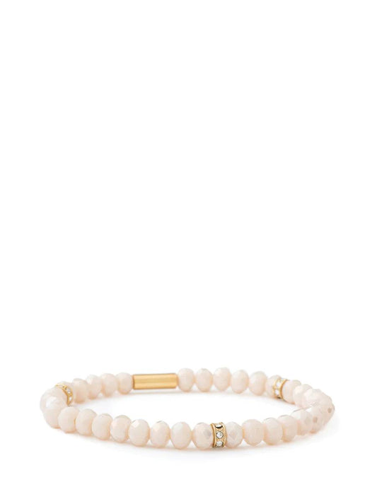 Spartina - Bracelet - 6mm Stretch Bracelet - Cream - Findlay Rowe Designs