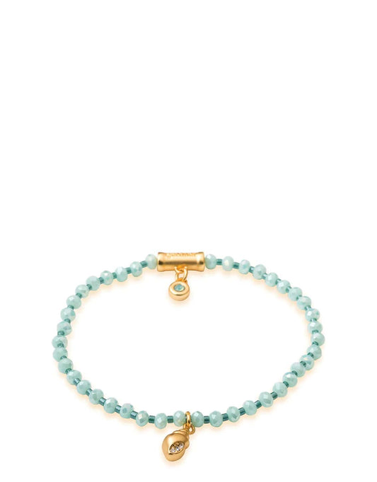 Spartina - Bracelet - Twinkle Stretch Bracelet Sea Foam/Shell - Findlay Rowe Designs