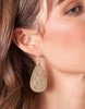 Spartina 449 - PENELOPE LEATHER EARRING GOLD - Findlay Rowe Designs