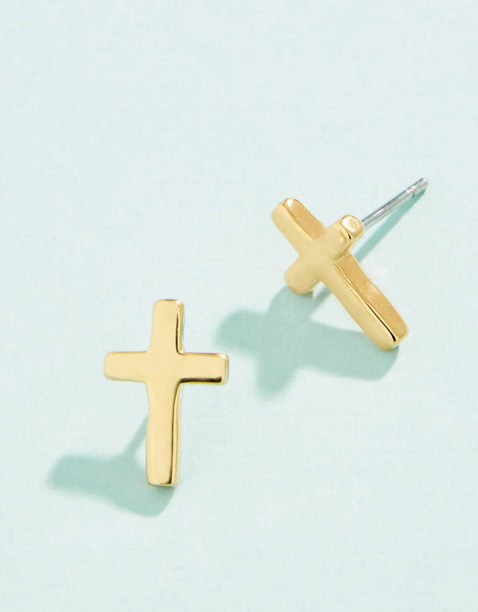 SPARTINA - Cross Stud Earrings - Findlay Rowe Designs
