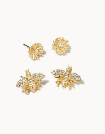 SPARTINA- DAISY PICNIC STUD EARRINGS SET - Findlay Rowe Designs