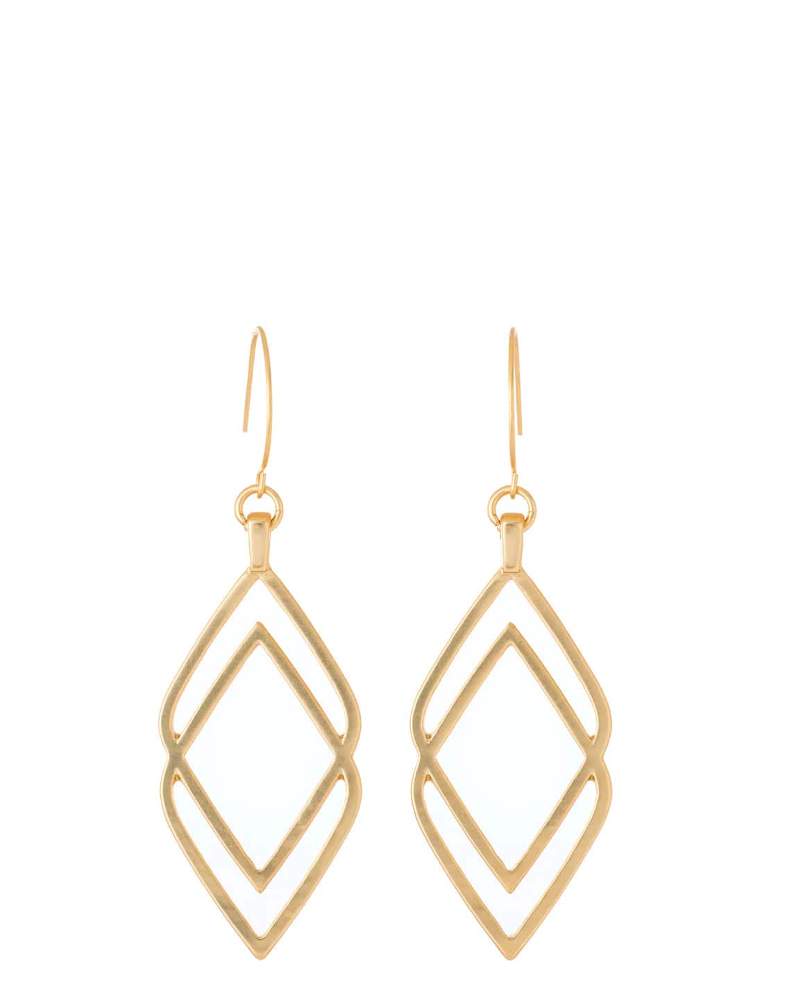 Spartina -  Deco Drama Drop Earrings - Gold - Findlay Rowe Designs