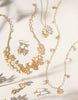 Spartina - Earrings - Garden Flower Stud Earrings Gold - Findlay Rowe Designs
