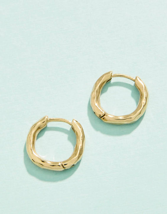 Spartina - Moon Glade Huggie Hoop Earrings 12mm - Findlay Rowe Designs
