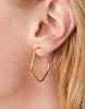 Spartina - Earrings - Ripple Wave Hoop Earrings 32mm - Findlay Rowe Designs