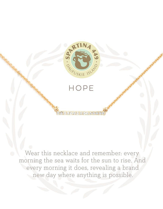 SPARTINA - SEA LA VIE HOPE NECKLACE - Findlay Rowe Designs