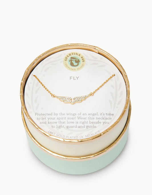 Spartina - Sea La Vie Necklace - Fly/Wings - Findlay Rowe Designs