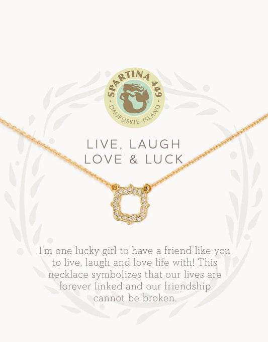 Spartina - Sea La Vie Necklace Luck/Quatrefoil - Findlay Rowe Designs