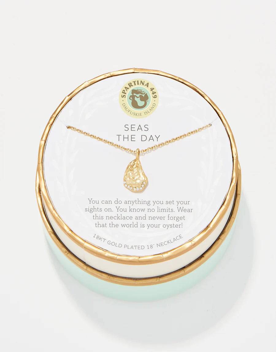 Spartina - Sea La Vie Necklace - Seas the Day/Oyster - Findlay Rowe Designs