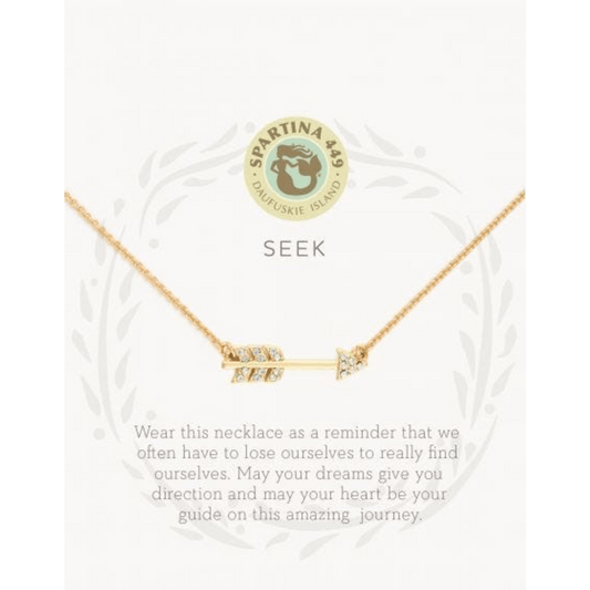 SPARTINA - SEA LA VIE SEEK NECKLACE - GOLD - Findlay Rowe Designs