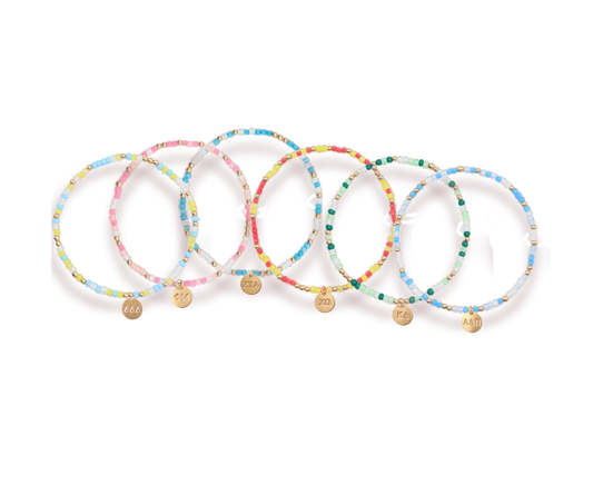 Beaded Blondes - Bracelet - Sprinkle Charm - Sorority