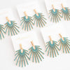 St. Armands Designs of Sarasota - Turquoise Sunburst Drops - Findlay Rowe Designs