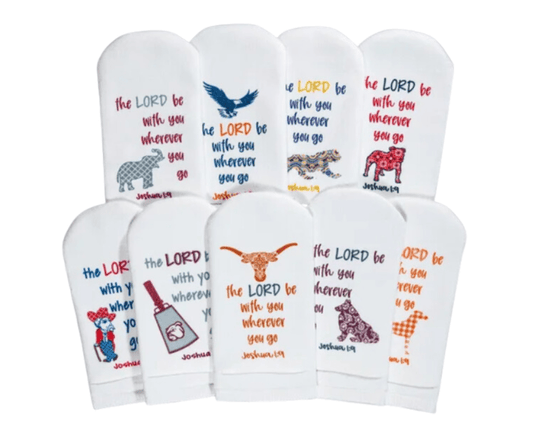 Team Mascot Socks - Bulldog - Findlay Rowe Designs