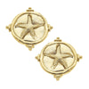 Susan Shaw - Earrings - Starfish Intaglio Studs