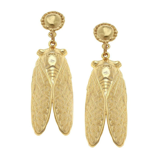 Susan Shaw - Cicada Earrings - Findlay Rowe Designs
