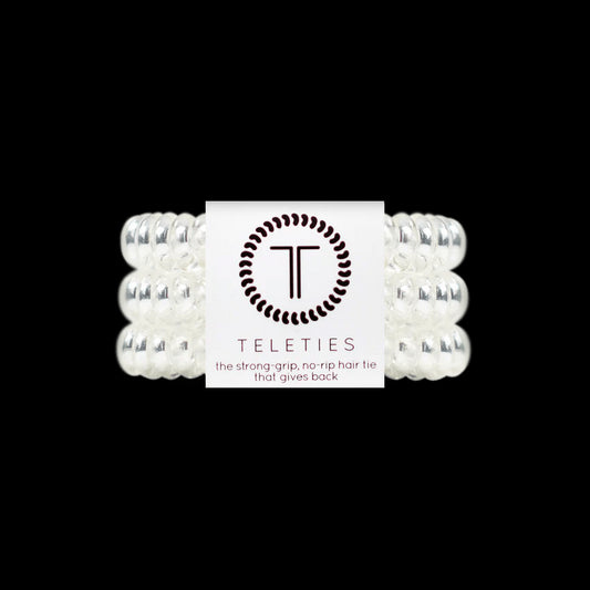 Teleties - Large Hair Ties - crystal clear - Findlay Rowe Designs