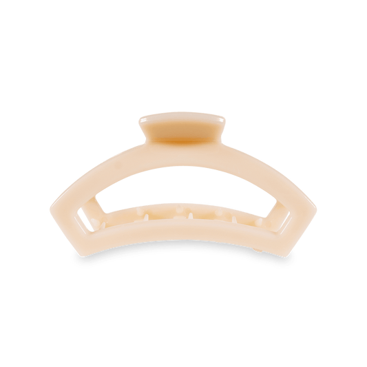 TELETIES-OPEN  MD ALMOND BEIGE CLIP - Findlay Rowe Designs