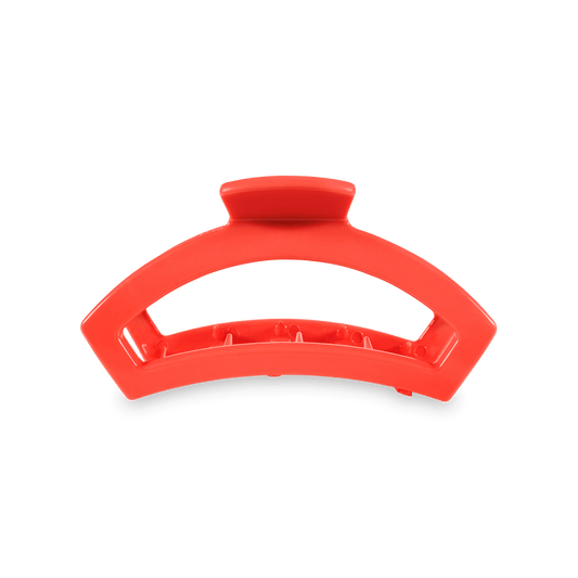 Teleties - Open Medium Hair Clip - Coral - Findlay Rowe Designs