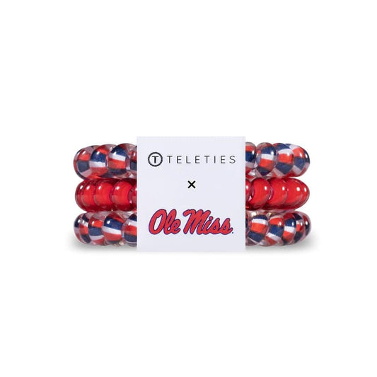 Teleties - Small Hair Ties - Ole Miss - Findlay Rowe Designs