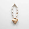 The Sercy Studio - Bitty Heart Blessing Beads - White - Findlay Rowe Designs