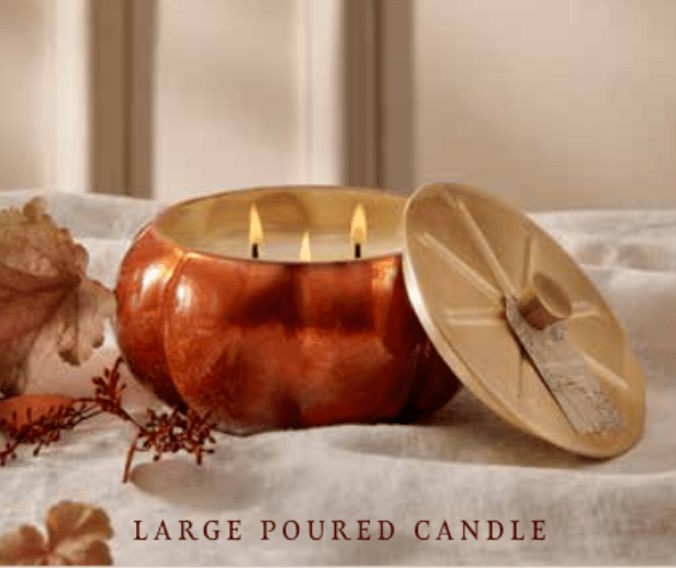 THYMES - Pumpkin Laurel 15oz Large Candle - Findlay Rowe Designs