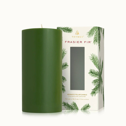 Thymes Frasier Fir Aromatic Candle Trio (142g / 5oz each - Total 426g / 15  oz) 