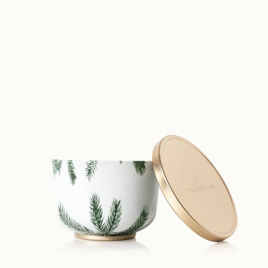 Frasier Fir Candle Tin with Gold Lid - Findlay Rowe Designs