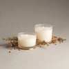 Frasier Fir Large Gilded Frosted Wood Grain Candle - Findlay Rowe Designs