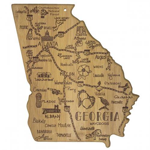 Georgia Shaped Platter Dish - 6