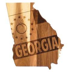 Rock & Branch® Origins Series Georgia State Shaped Cutting & Serving Board - Findlay Rowe Designs