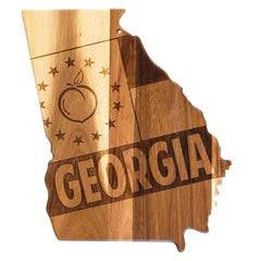 Georgia State Shaped Cutting & Serving Board - Findlay Rowe Designs