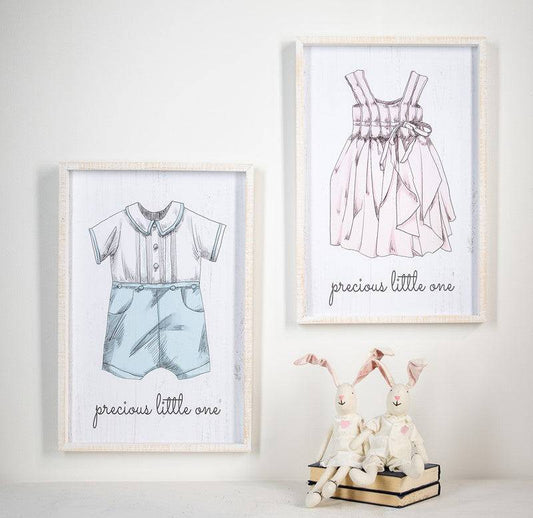 Baby Outfit Wall Art - Findlay Rowe Designs