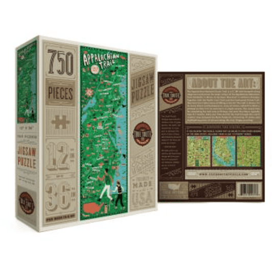 TRUE SOUTH - Appalachian Trail Puzzle - Findlay Rowe Designs