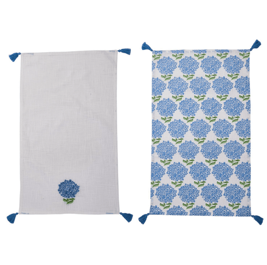 HYDRANGEA TOWELS SET2 - Findlay Rowe Designs