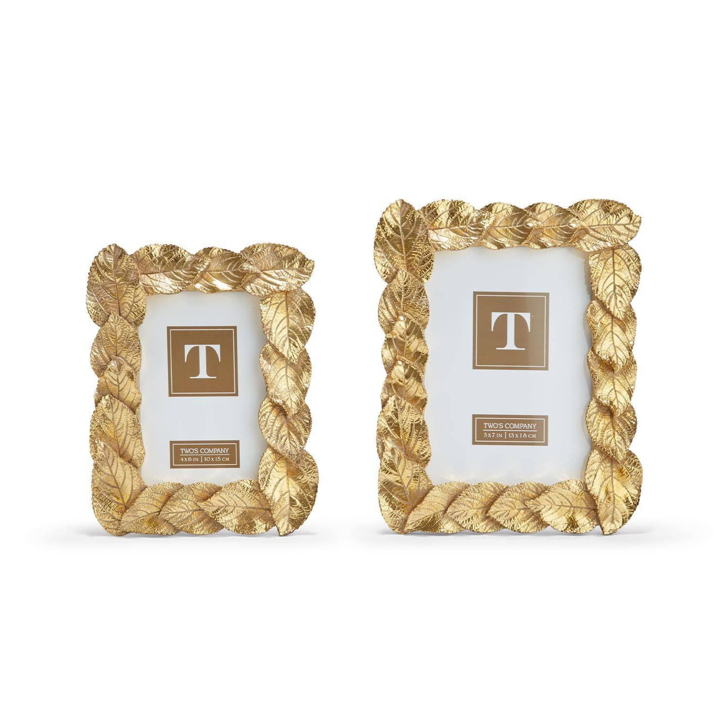 Gold LEAVES FRAME 5x7 - Findlay Rowe Designs