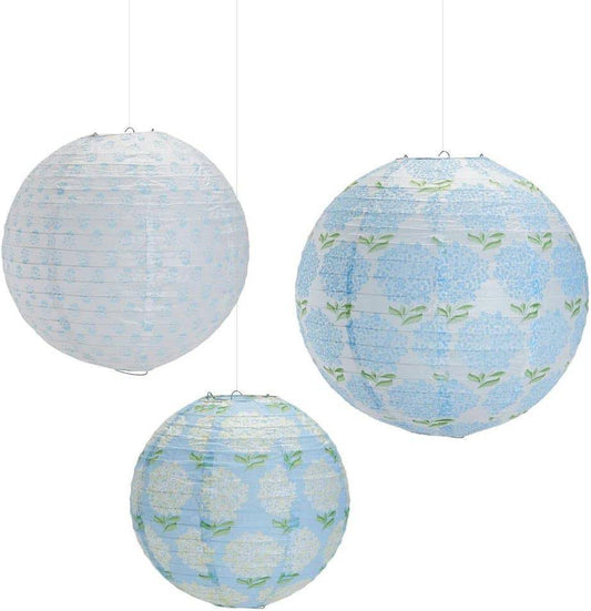 Paper Lantern - Hydrangea Set of 3